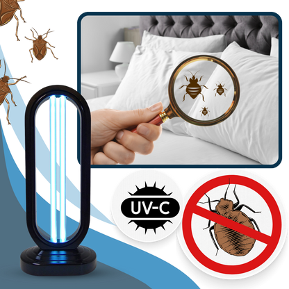 Powerful UV-C Light Disinfectant Bulb for Multi-Surface Sterilization