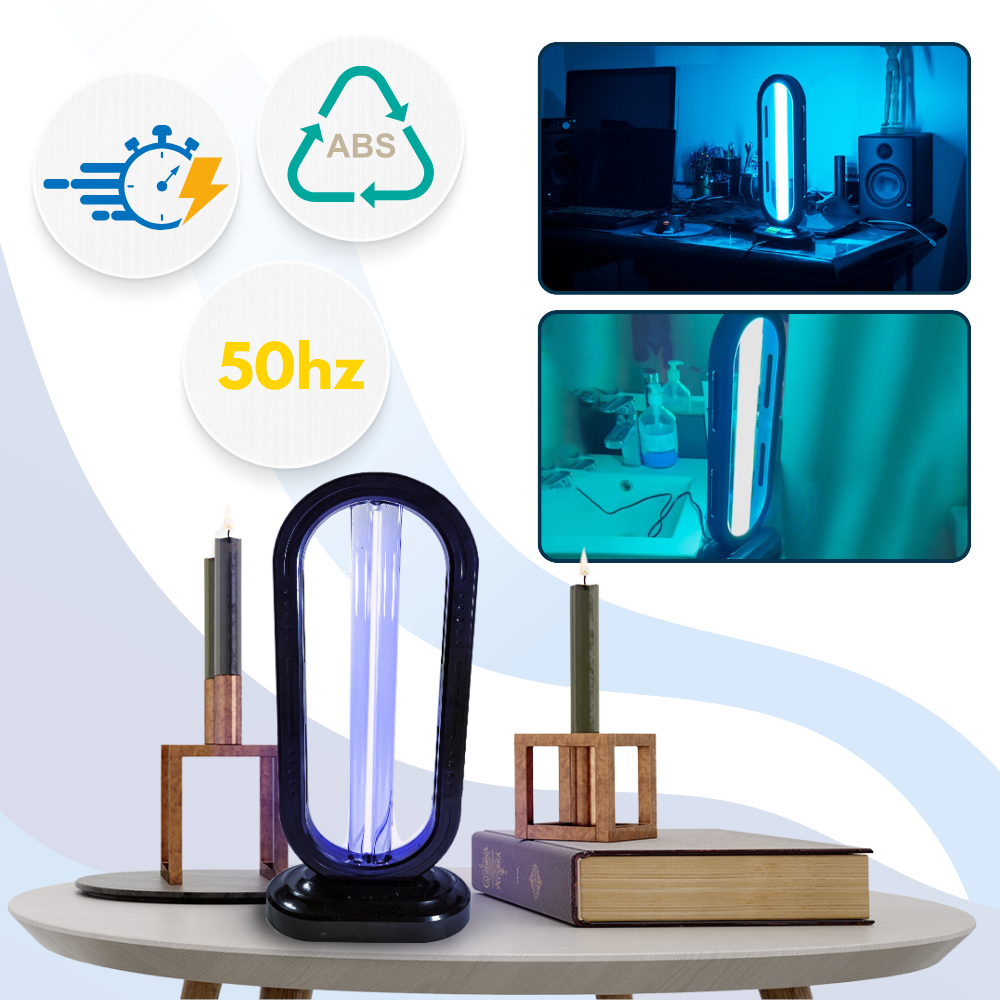Powerful UV-C Light Disinfectant Bulb for Multi-Surface Sterilization