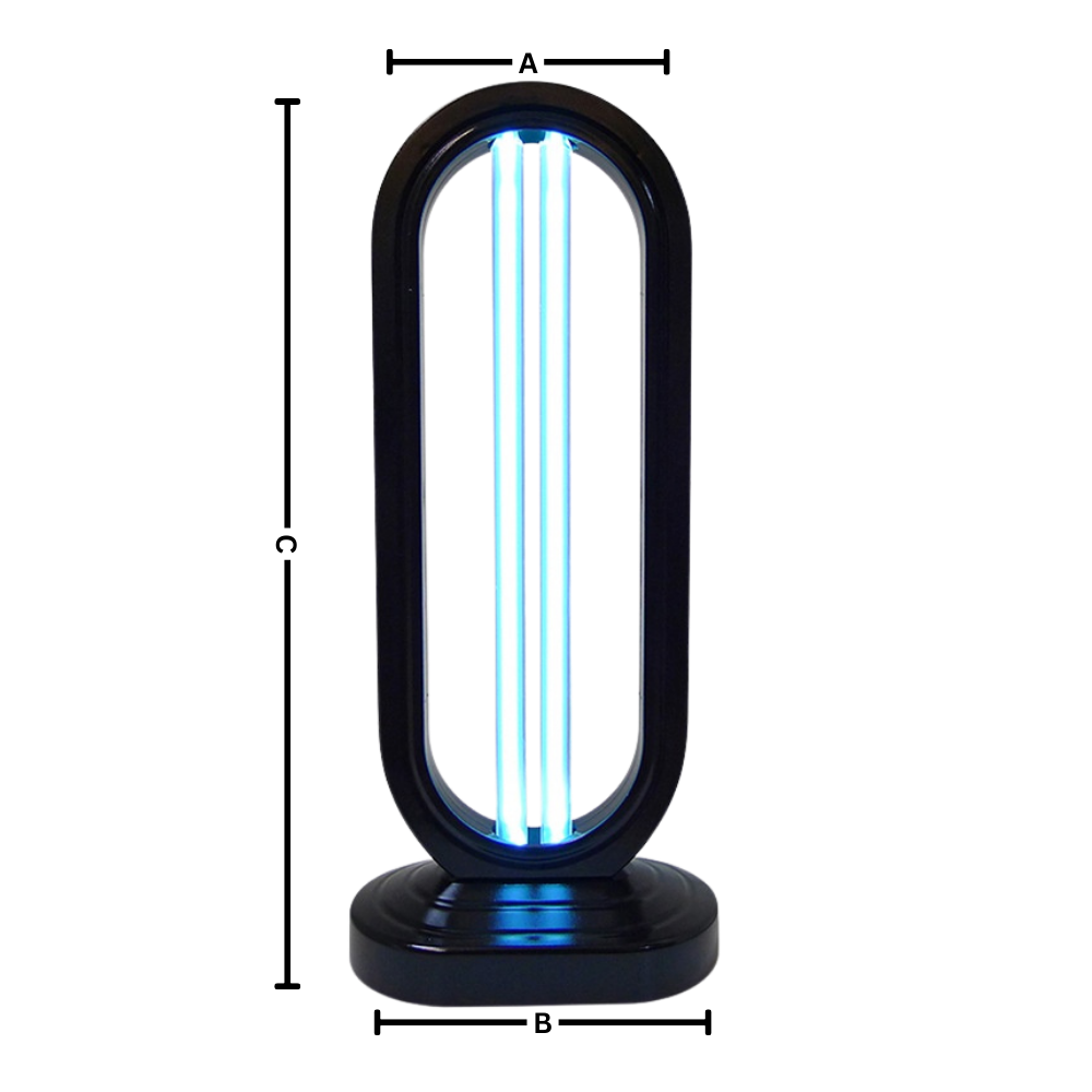 Powerful UV-C Light Disinfectant Bulb for Multi-Surface Sterilization