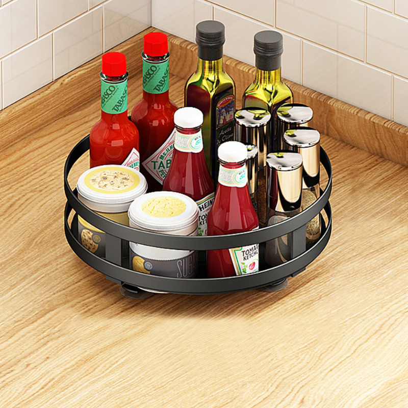 360° Rotating Storage Rack – Space-Saving Organizer for Easy Access