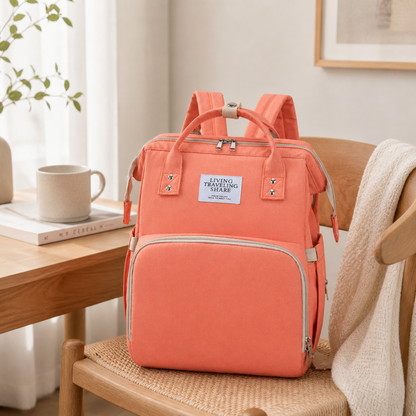 Backpack for Diapers with Multiple Functions