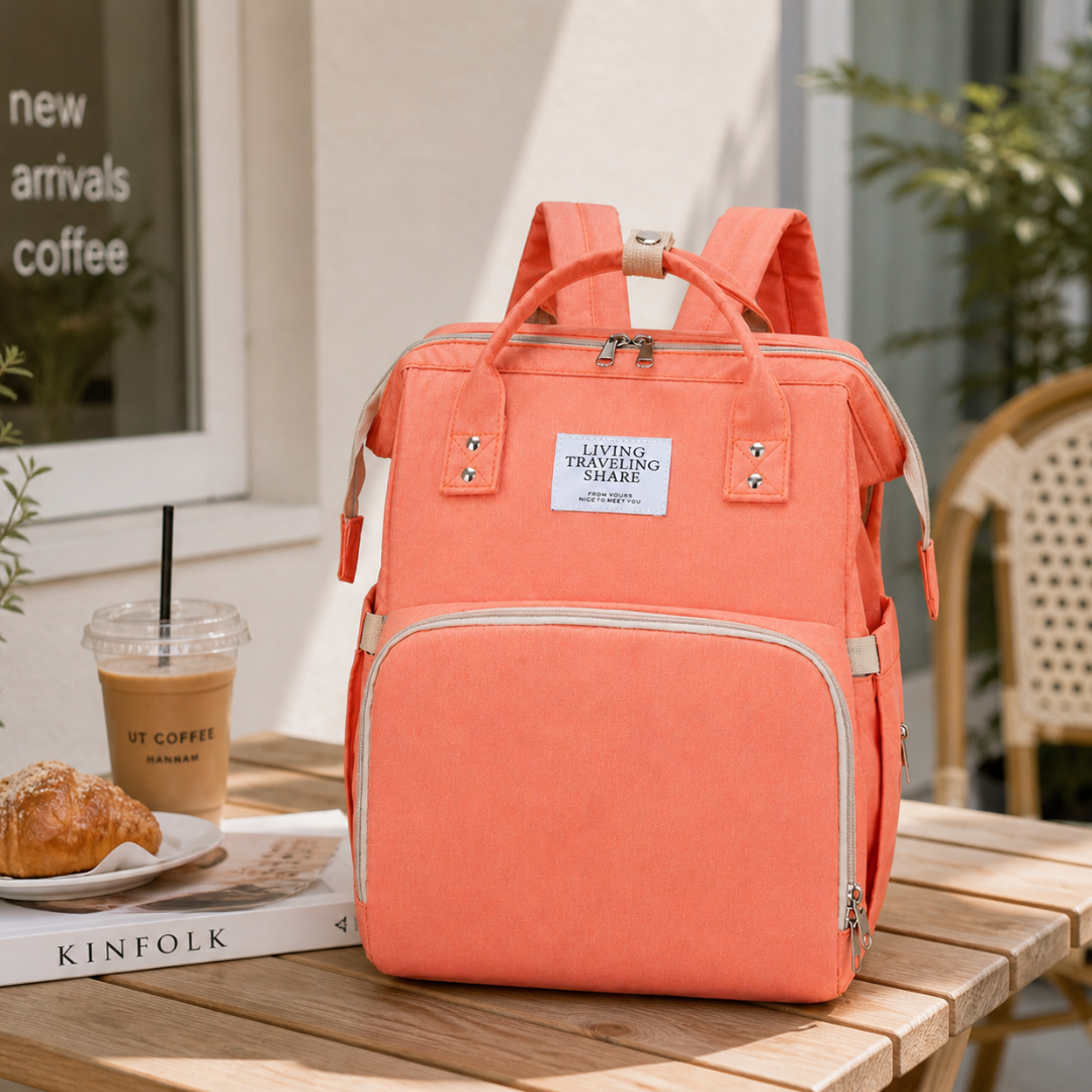 Backpack for Diapers with Multiple Functions
