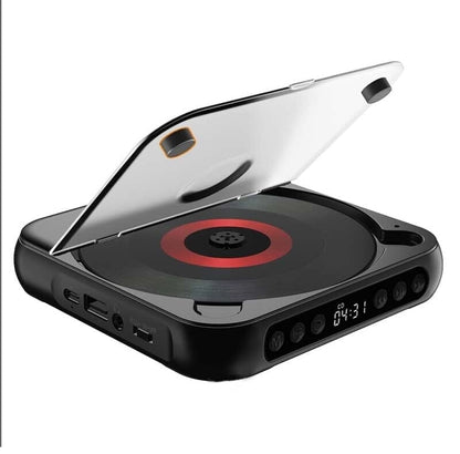 Portable Bluetooth CD Player with Extended Battery Life – Compact Design for Travel