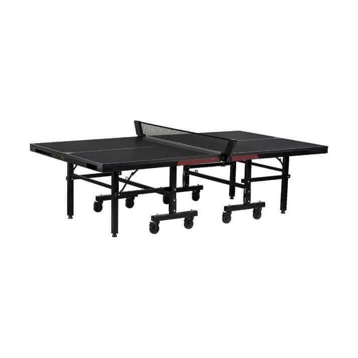 ElitePlay Pro 9' Folding Ping Pong Table - Jet Black