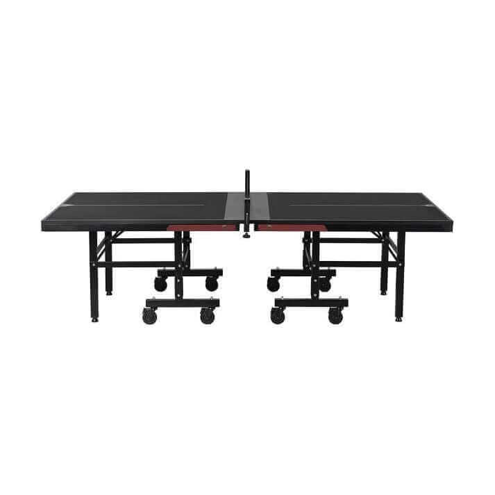 ElitePlay Pro 9' Folding Ping Pong Table - Jet Black