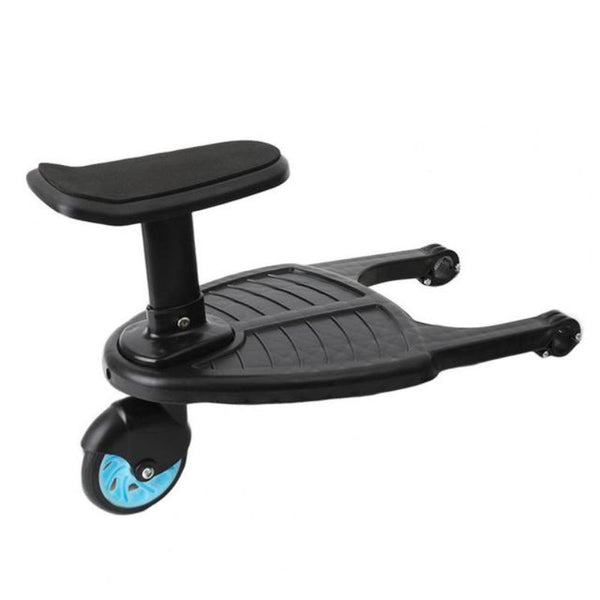 Child Ride-Along Board with 360° Swivel Wheels for Strollers