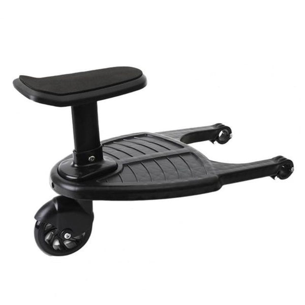 Child Ride-Along Board with 360° Swivel Wheels for Strollers