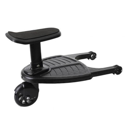 Child Ride-Along Board with 360° Swivel Wheels for Strollers