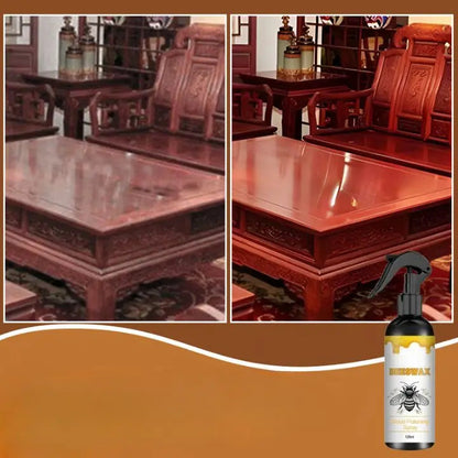 Beeswax Wood Cleaner - Non-Toxic Polish for Floors and Furniture