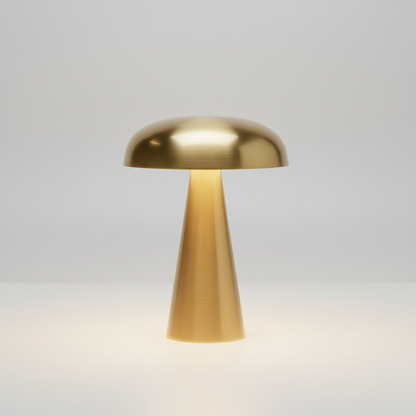 Mushroom-Shaped Portable Table Lamp with Adjustable Brightness for Cozy Atmosphere