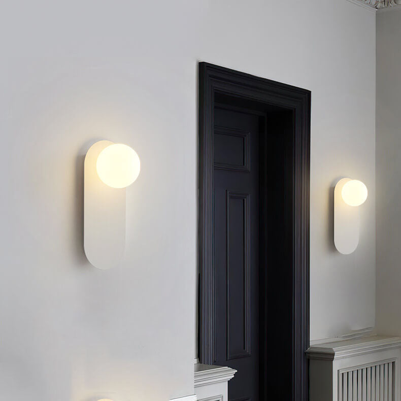 Modern Glass Wall Light Fixture | Minimalist Design