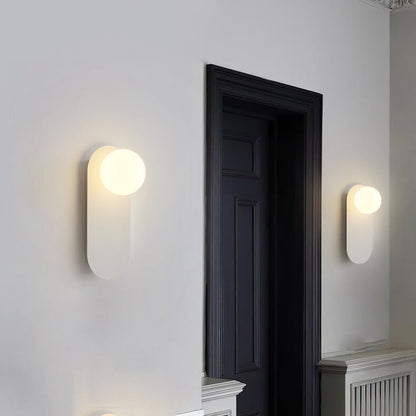 Modern Glass Wall Light Fixture | Minimalist Design
