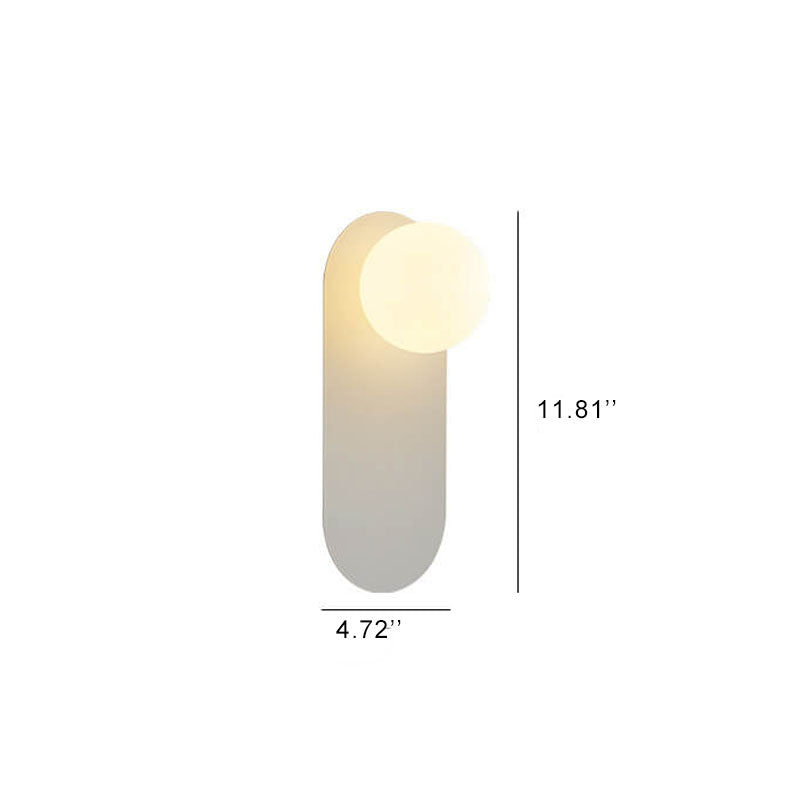 Modern Glass Wall Light Fixture | Minimalist Design