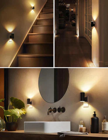 Smart Dusk Sensor Wall Lamp - Atmospheric Lighting for a Cozy Ambiance