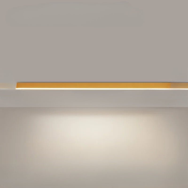 Contemporary Linear LED Ceiling Fixture in Minimalist Design