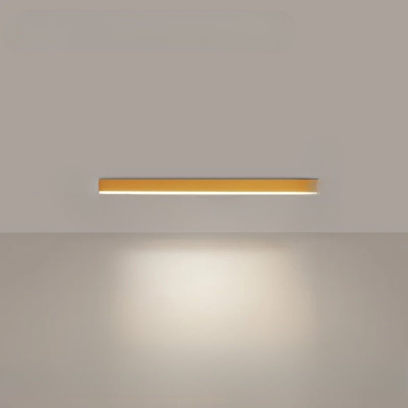 Contemporary Linear LED Ceiling Fixture in Minimalist Design
