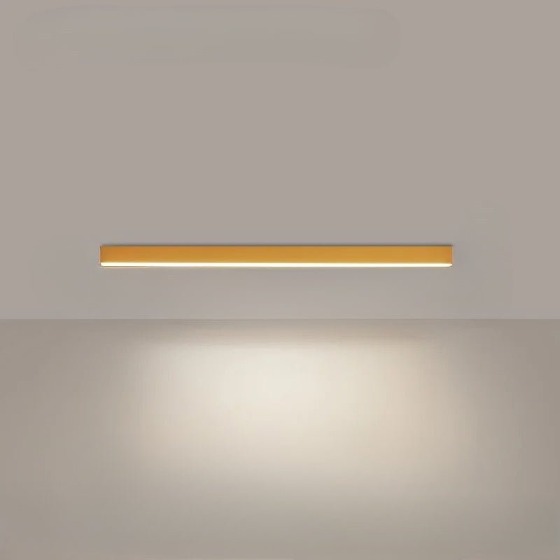 Contemporary Linear LED Ceiling Fixture in Minimalist Design