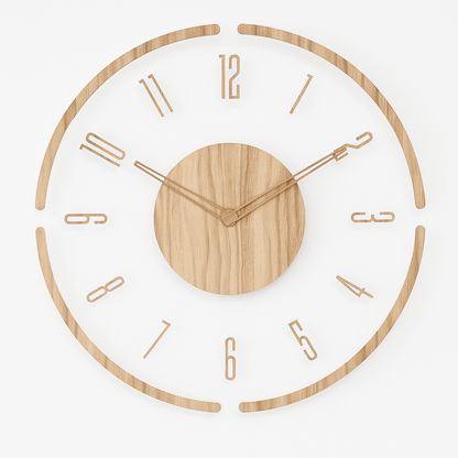 Nordic Style Wall Clock with Minimalist Design