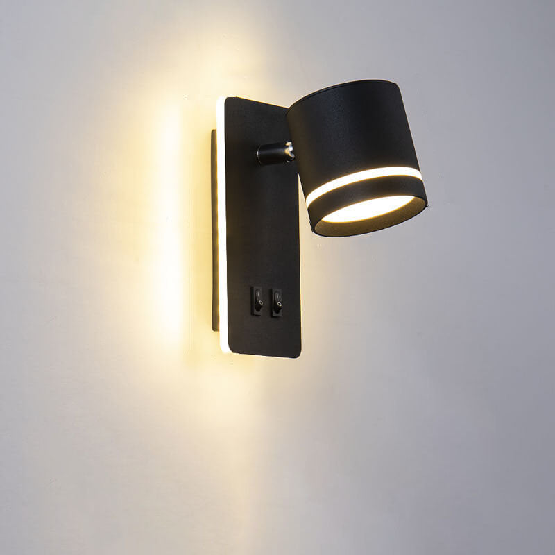 Minimalist Rotating LED Wall Lamp with Sleek Design