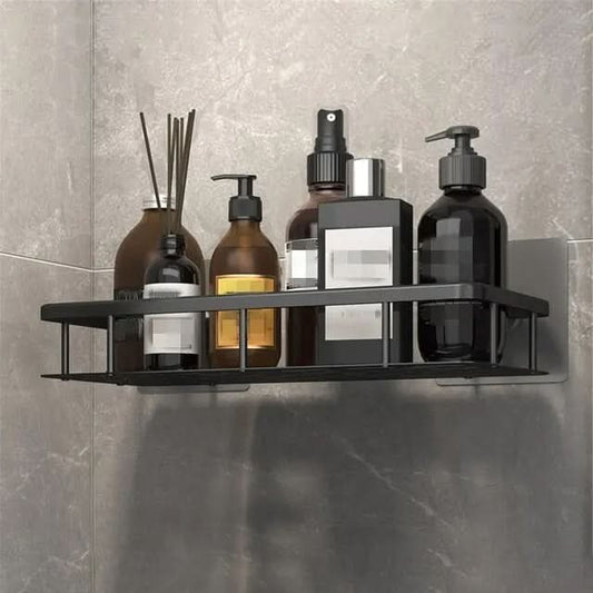 Adhesive Bathroom Shelf – Scandinavian Style for Easy Organization