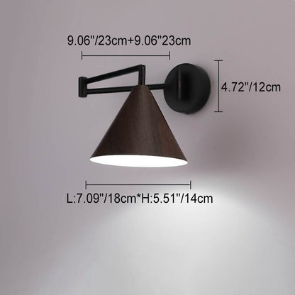 Minimalist Iron Wall Sconce Light for Contemporary Interiors