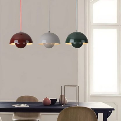 Scandinavian Pendant Light Fixture with Adjustable Height for Modern Kitchens