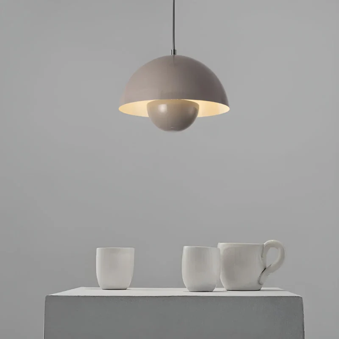 Scandinavian Pendant Light Fixture with Adjustable Height for Modern Kitchens