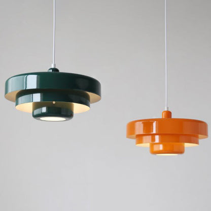 Vintage Multi-Layered Round Pendant Light for Kitchen – Stylish Design