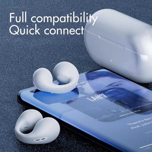 Wireless Earbuds with Open-Ear Design for Comfort and High-Fidelity Sound