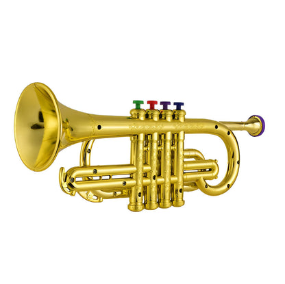 Colorful Beginner Trumpet for Kids - Lightweight & Fun