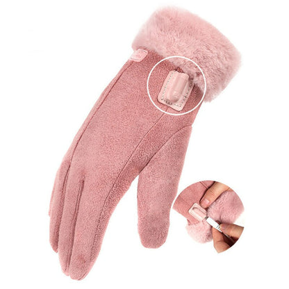 Thermal Touch Gloves with 5000mAh Battery for All-Day Warmth