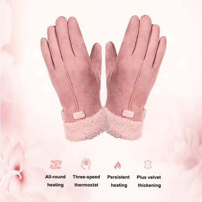 Thermal Touch Gloves with 5000mAh Battery for All-Day Warmth