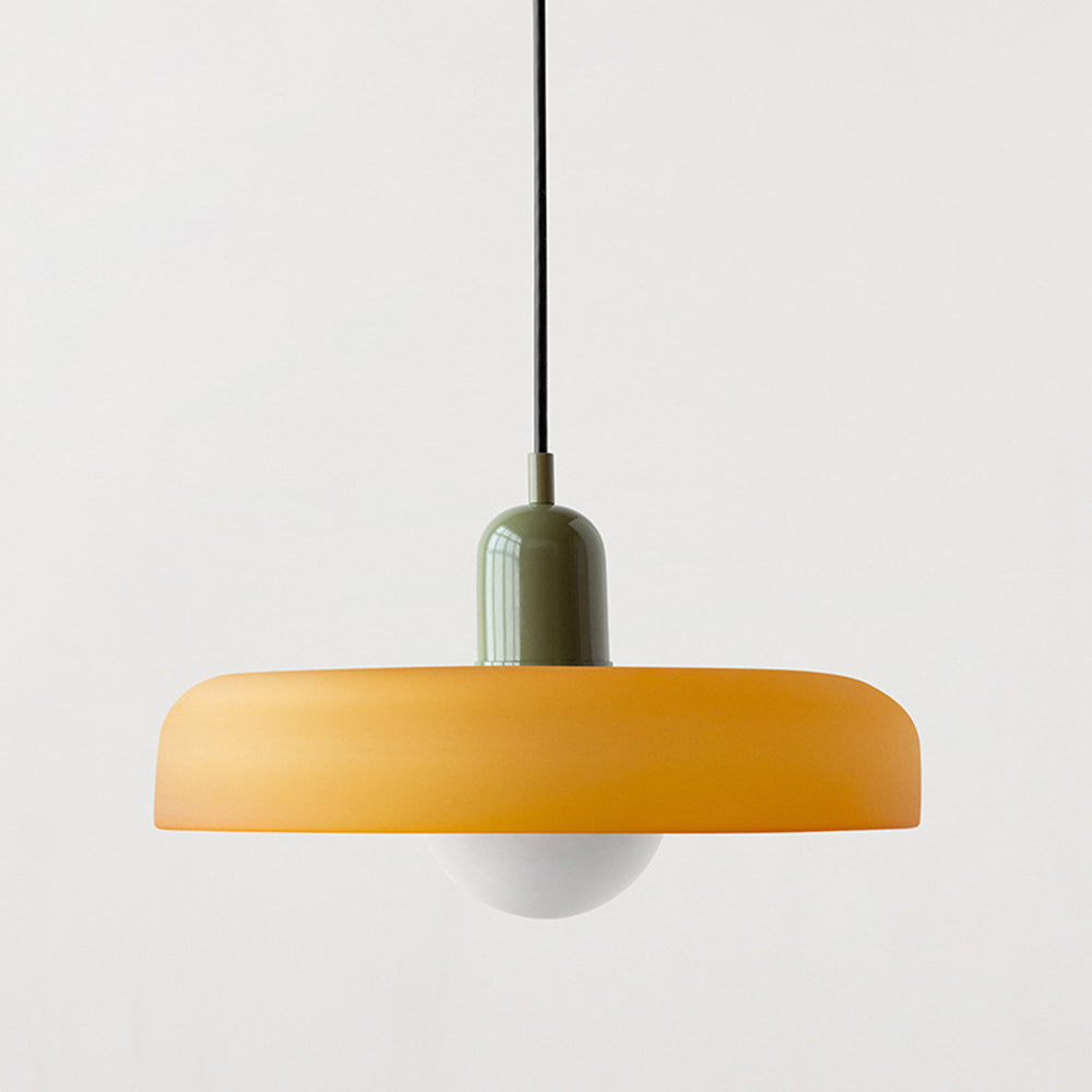 Two-Tone Pendant Light in Coastal Transitional Design