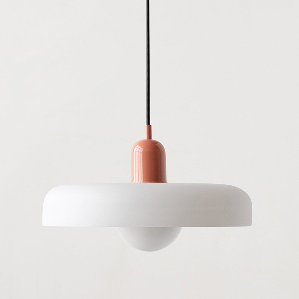 Two-Tone Pendant Light in Coastal Transitional Design