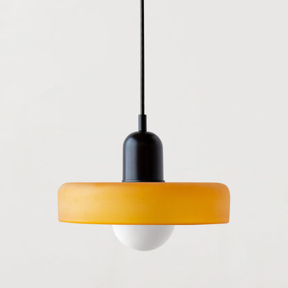 Two-Tone Pendant Light in Coastal Transitional Design
