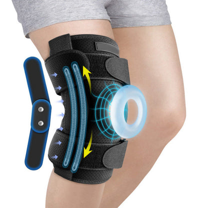 Adjustable Knee Support Brace with Removable Aluminum Struts and Gel Padding