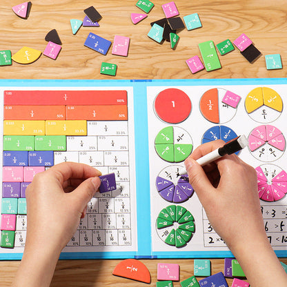 Interactive Fraction Discovery Book for Kids
