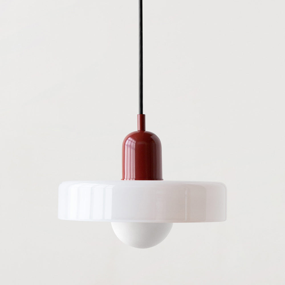 Two-Tone Pendant Light in Coastal Transitional Design