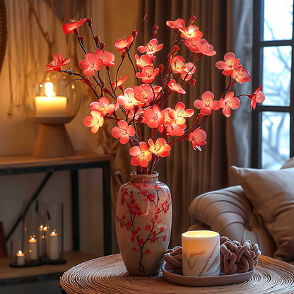 Table Lamp with LED Branch Design – Minimalist Style
