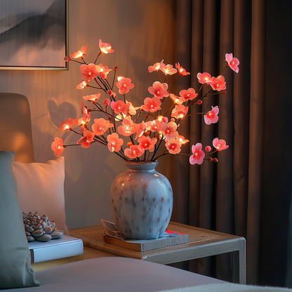Table Lamp with LED Branch Design – Minimalist Style