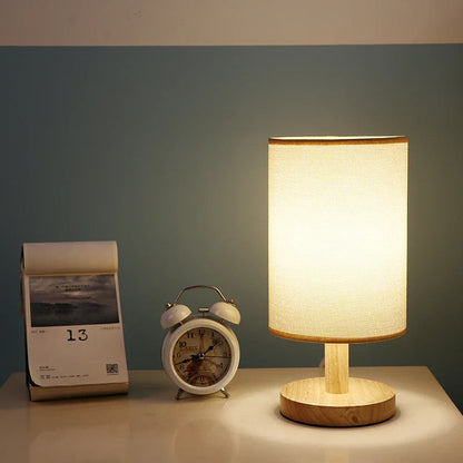 Dimmable LED Table Lamp with Remote – Eco-Friendly Organic Design