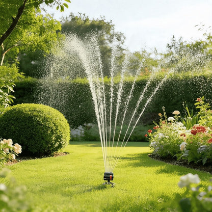 Dual-Zone Watering Timer with Oscillating Sprinkler