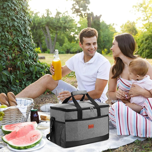 33L Insulated Waterproof Cooler Bag for Snacks and Drinks – Outdoor Use