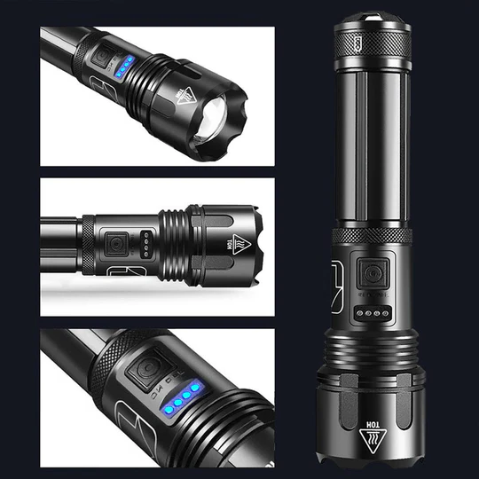 Waterproof Pocket Laser Lamp with Adjustable Zoom for Outdoor Activities