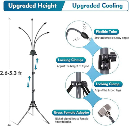 Adjustable Patio Mister for Outdoor Cooling – Versatile Misting System