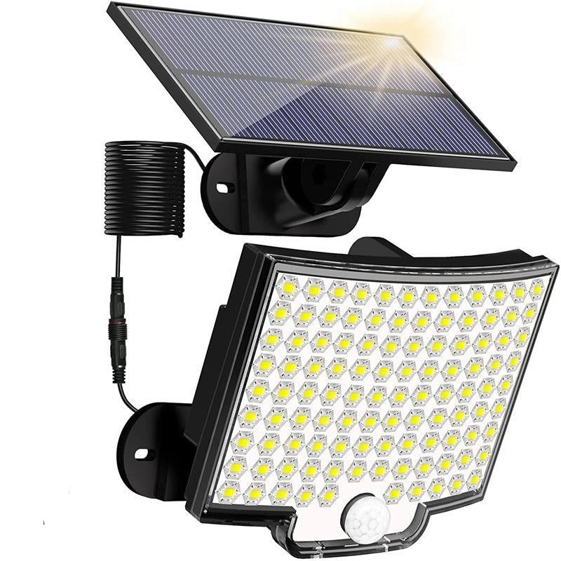 106 LED Motion Sensor Outdoor Solar Light – Adjustable Weatherproof Garden Lighting
