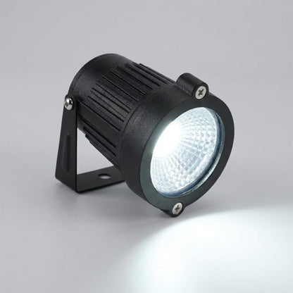 Waterproof Outdoor Spotlight with Adjustable Mounting for Landscape Lighting