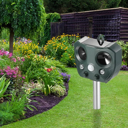 Eco-Friendly Solar Animal Deterrent for Your Garden