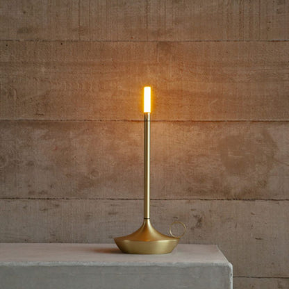Versatile Cordless Lamp with Soft Candlelight Illumination