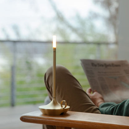 Versatile Cordless Lamp with Soft Candlelight Illumination